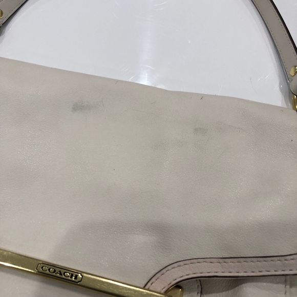 White Coach Purse - Picture 3 of 8